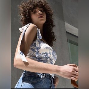 Reformation Ellora Top in Olympia